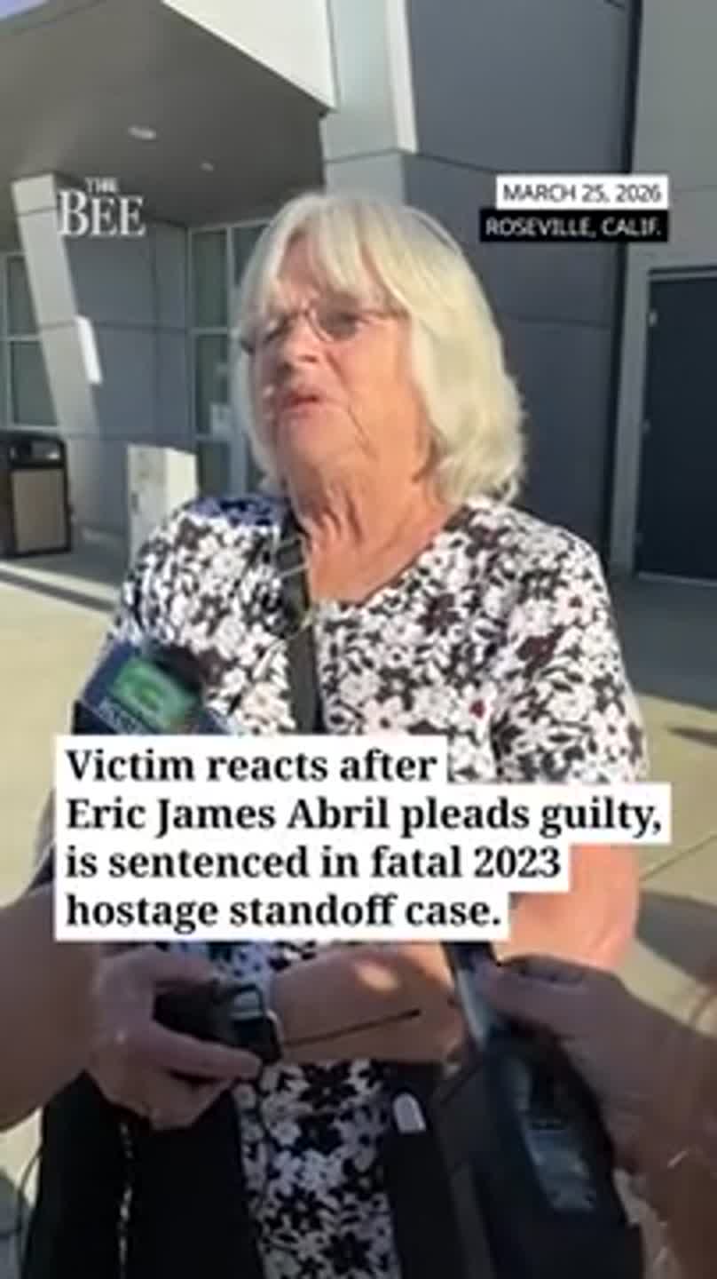 Listen as one of Eric James Abril's victims speaks after his sentencing in Roseville