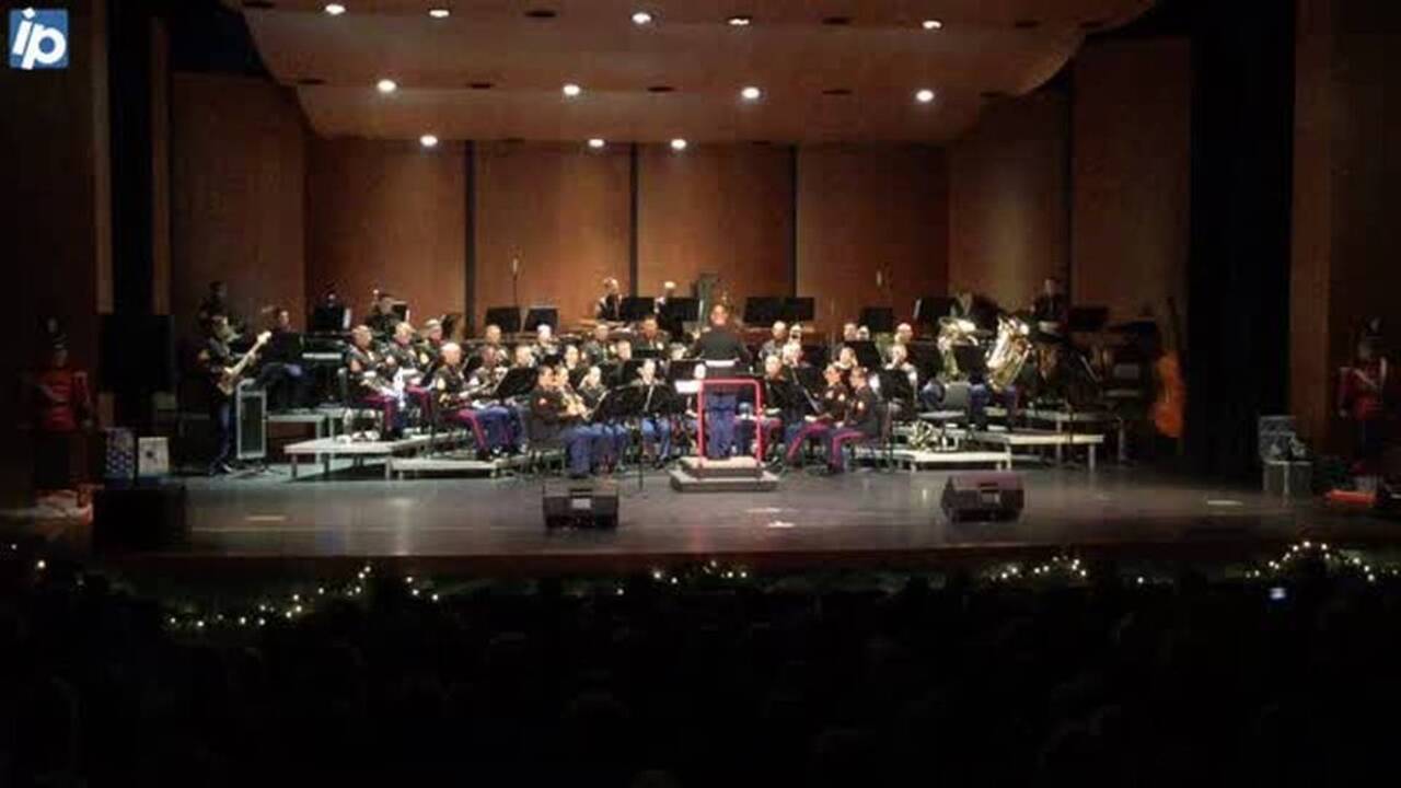 A taste of the Parris Island Marine Band Christmas Concert