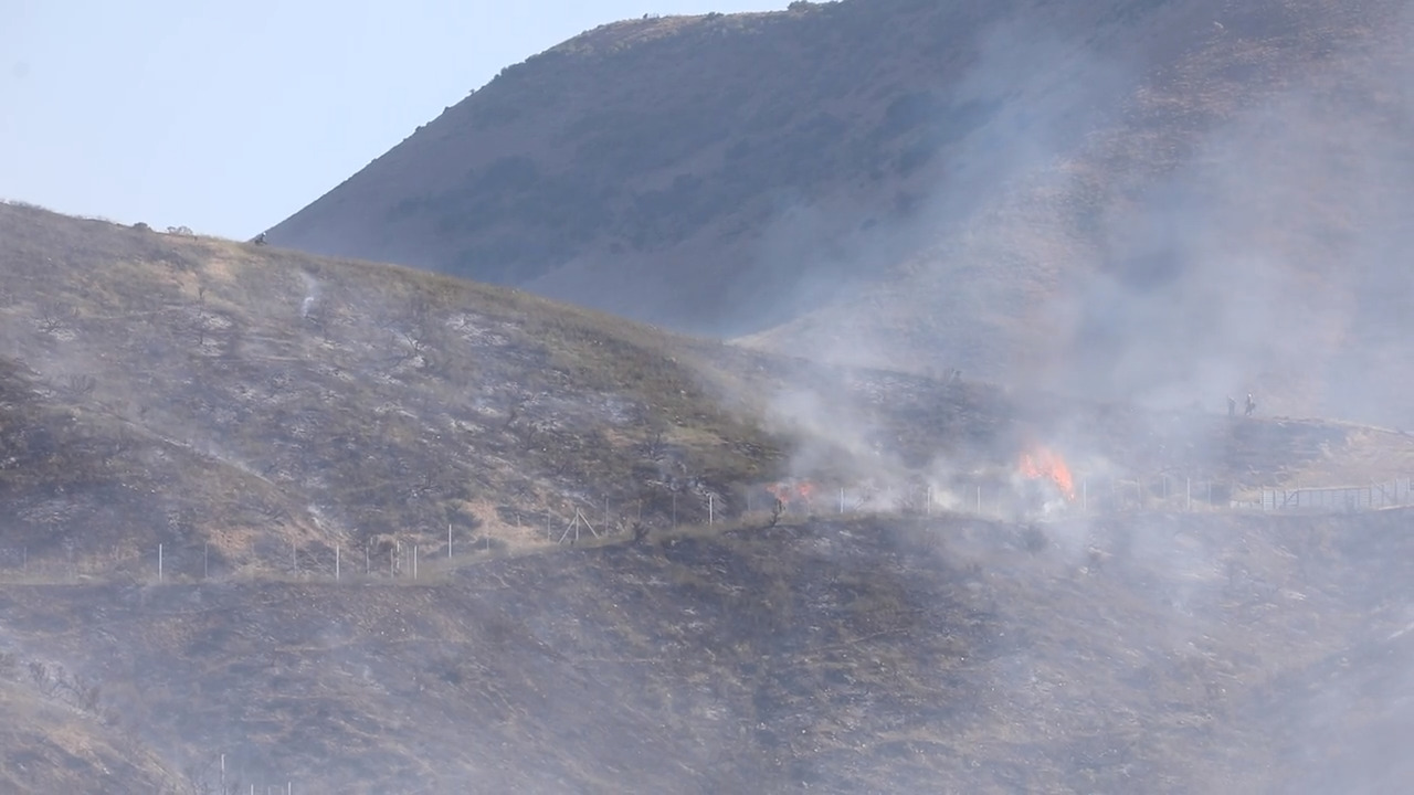 Crews work Lucky Fire. Here’s what it looks like