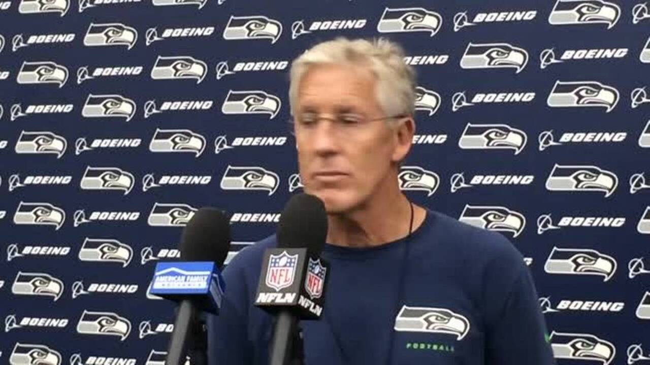 Pete Carroll Russell Wilson will play, more on Seahawks' Sunday at LA
