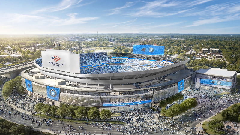 Tepper Sports CEO: No dome planned for Panthers’ $1.3B Bank of America Stadium renovation
