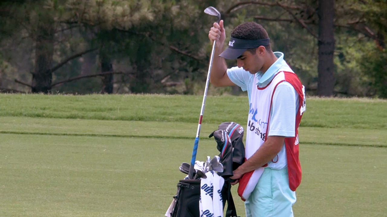 From Rex Open volunteer to tournament caddie