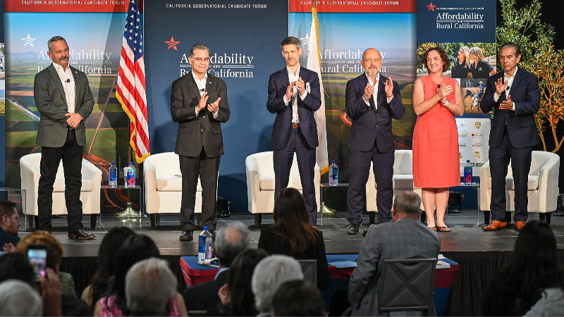 Candidates for California governor gather at Fresno State forum