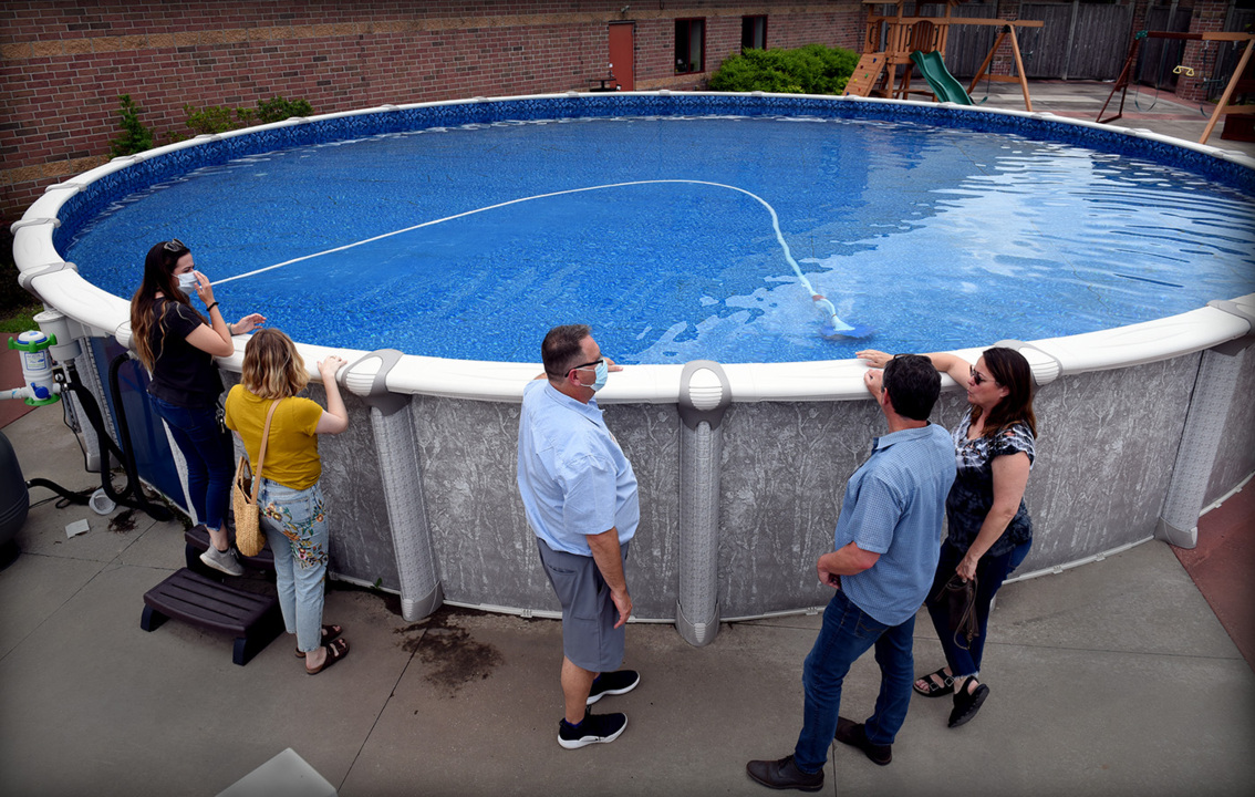 Pool and trampoline retailers see sales increase while outdoor venues remain closed