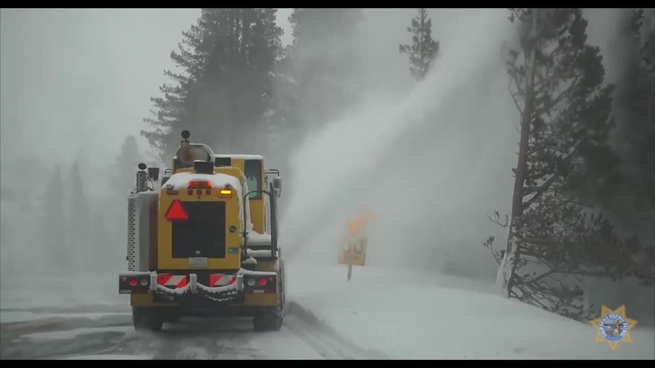 With snow falling, driving in Sierra is ‘hazardous’ — and weather is expected to get worse