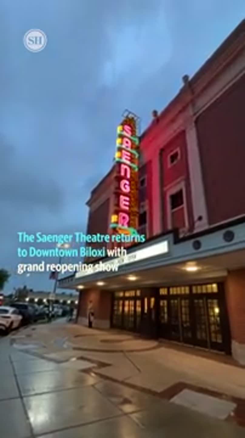 The Saenger Theatre returns to Biloxi after 8-year reconstruction project