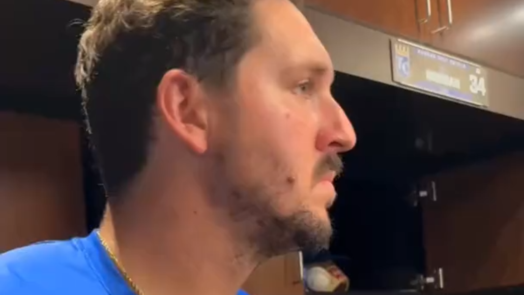 Royals' Vinnie Pasquantino discusses KC's loss to Boston Red Sox