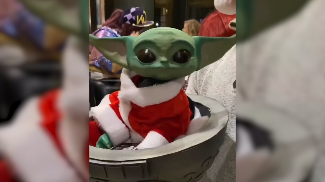 Fan debuts 3-D printed ‘Baby Yoda’ at Florida convention