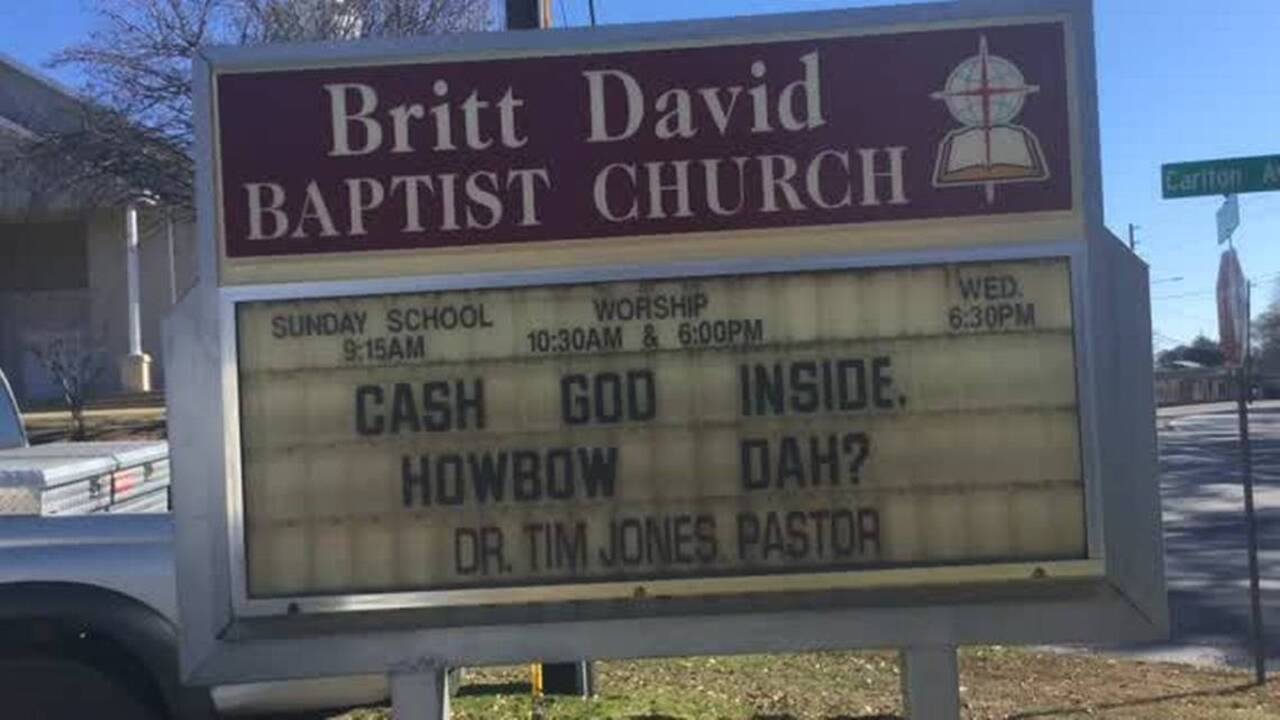 Church sign goes viral