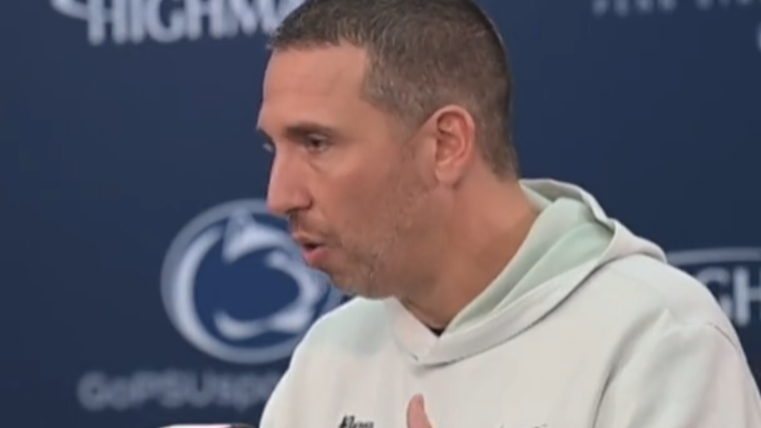 Penn State football's Matt Campbell talks Blue-White Game, spring ball