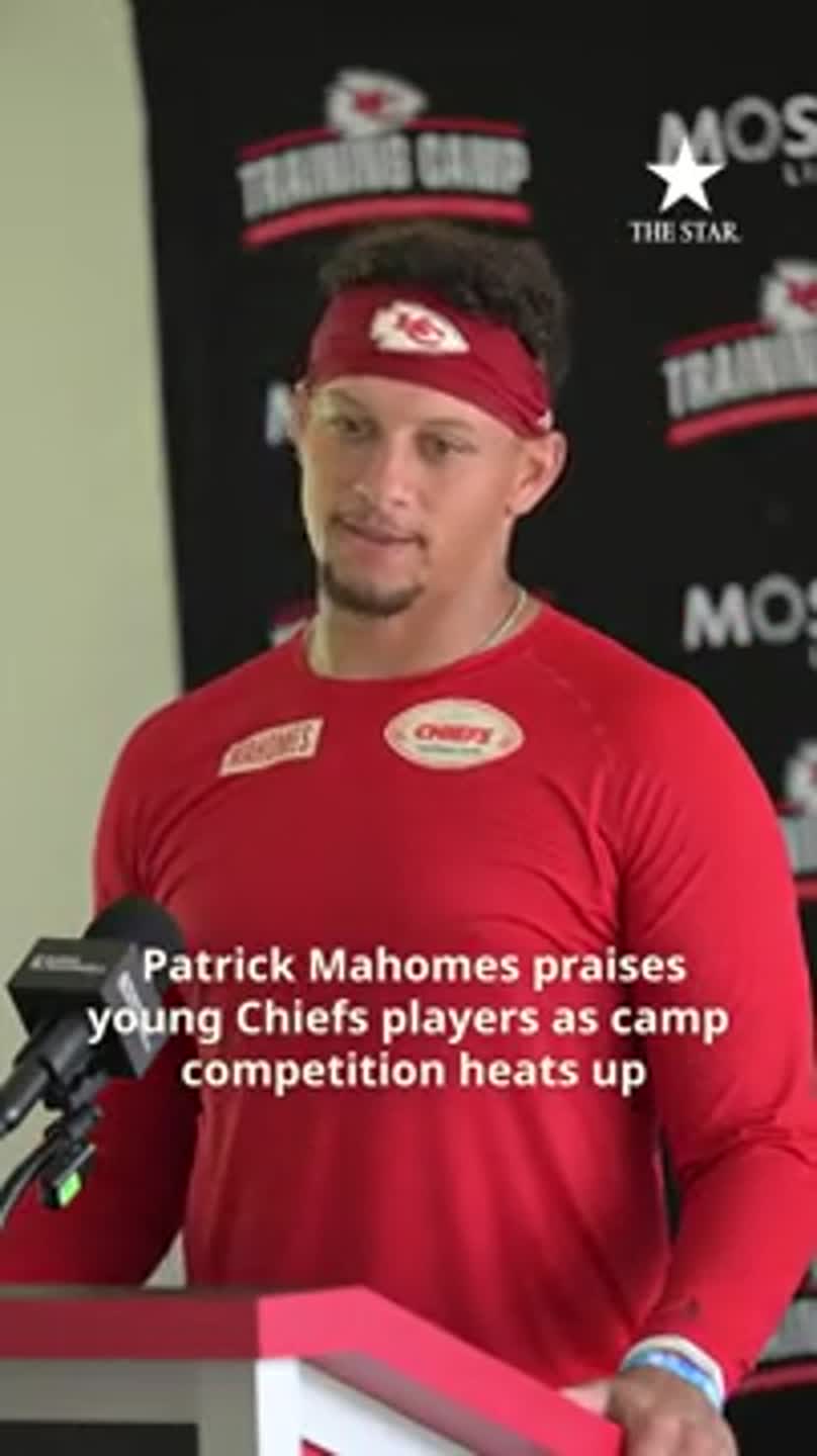 Patrick Mahomes praises Chiefs rookies as camp competition heats up