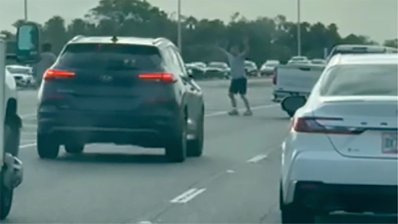 Video shows road rage incident near Sunshine Skyway Bridge