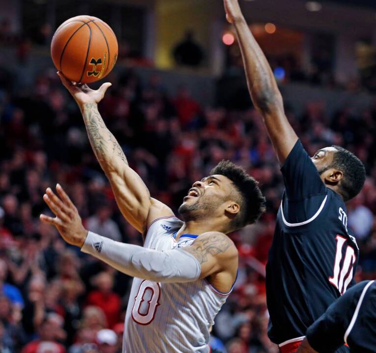 Blair Kerkhoff: Jayhawks respond to selection committee’s mock seeding with narrow victory