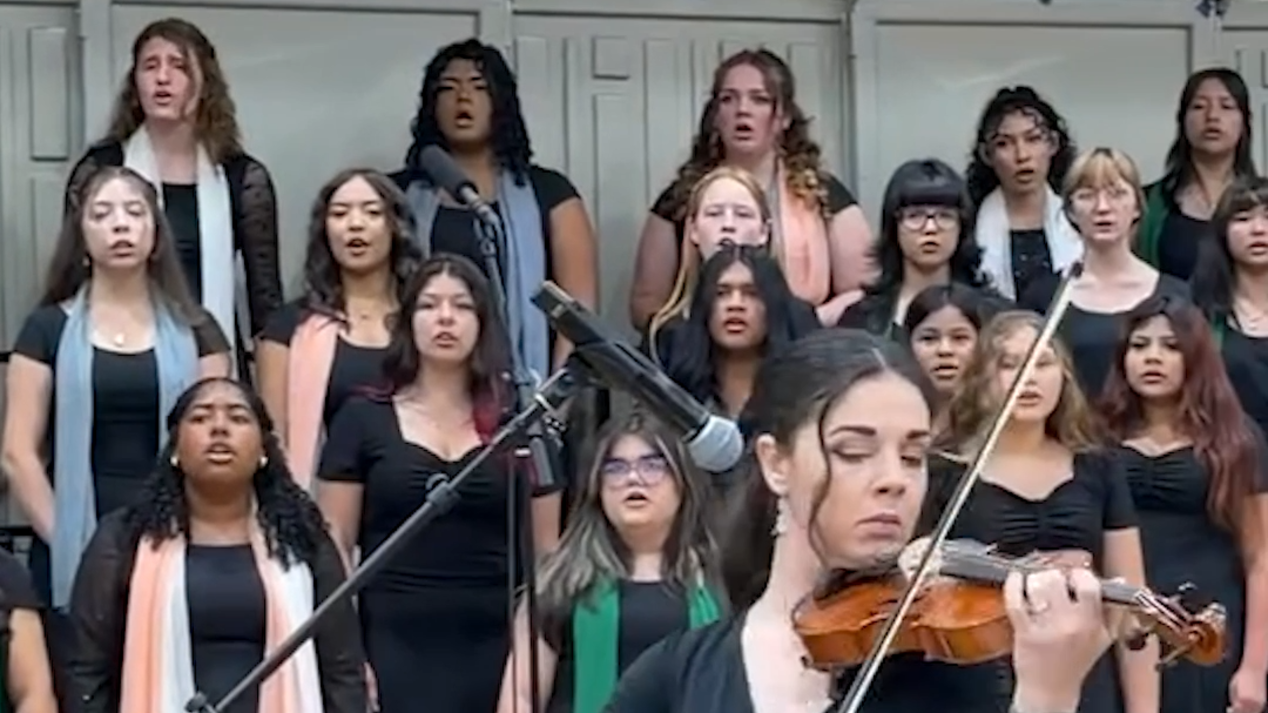Turlock Unified musicians at district music festival