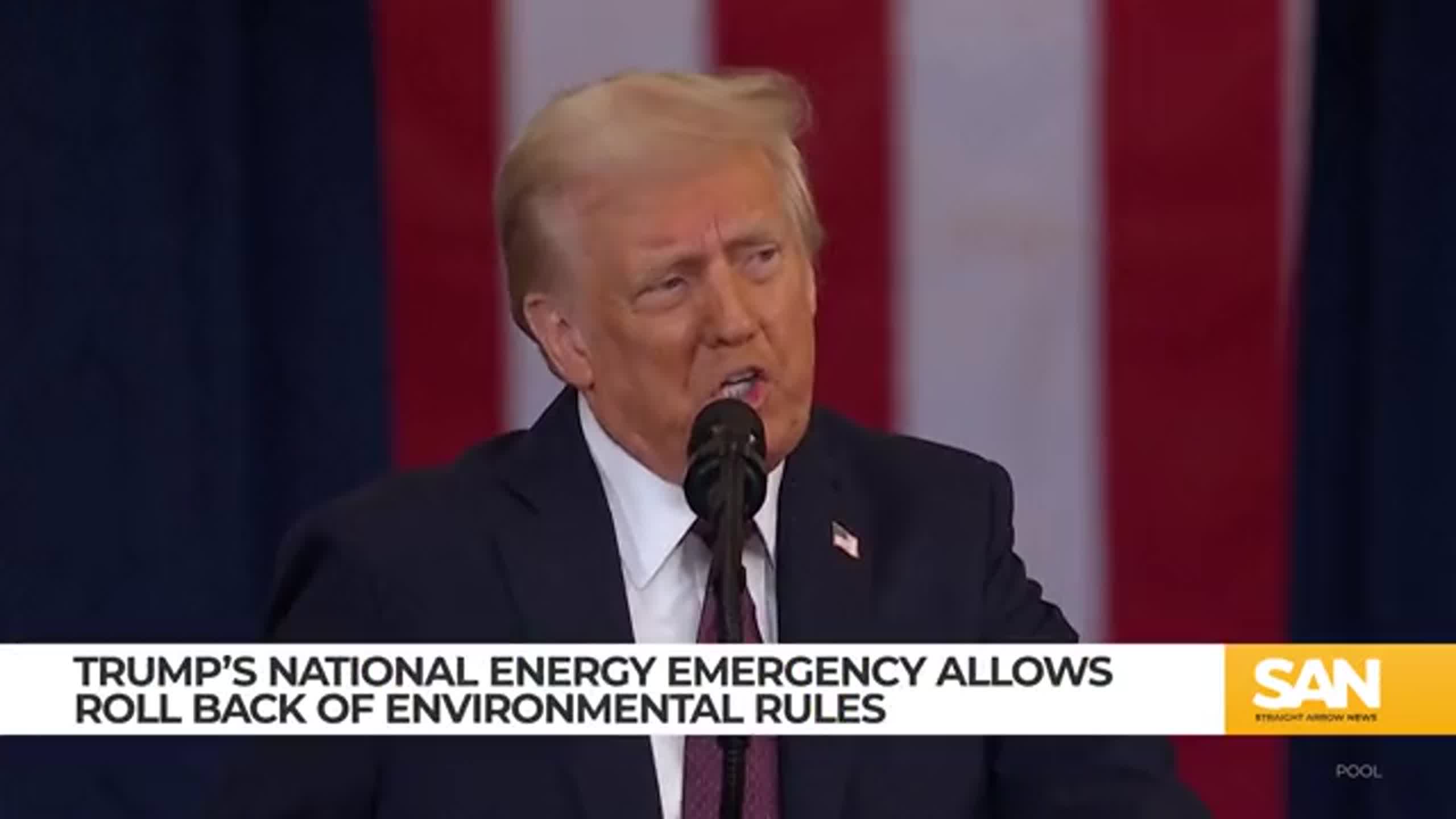 Trump’s national energy emergency allows roll back of environmental rules
