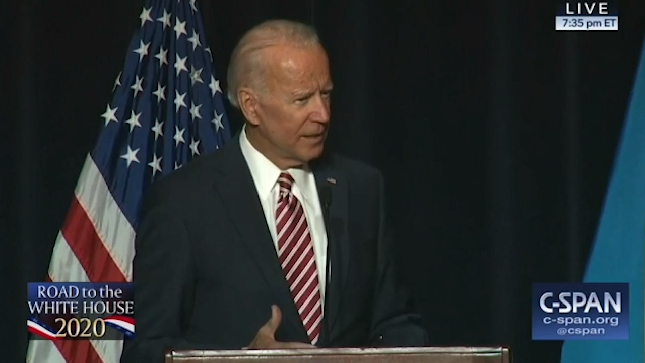 Biden discusses “new left,” touting his own progressive record
