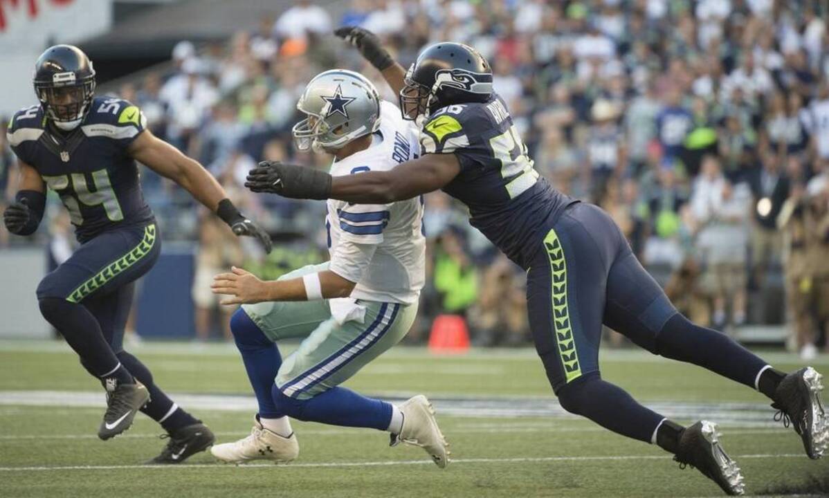 Gregg Bell, Dave Boling talk Cliff Avril, Tony Romo and the Seahawks' vibe