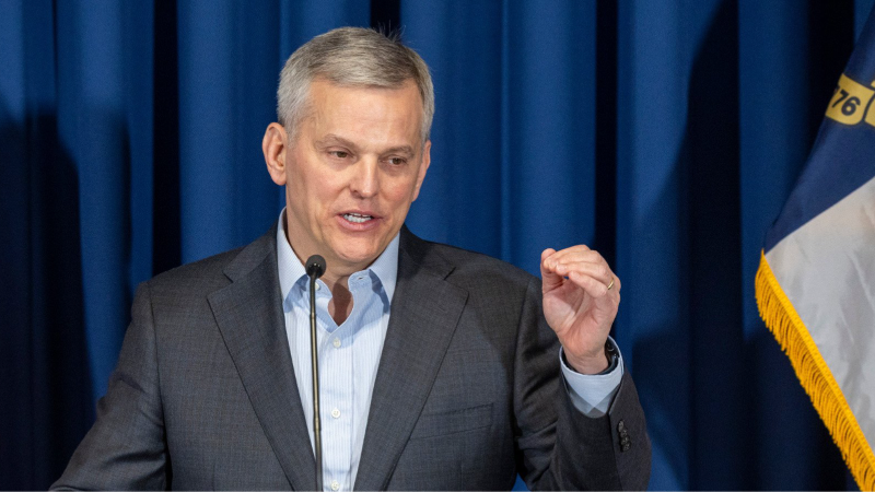 NC Gov. Stein: Redrawing 2026 Congressional maps 'is so damaging to our politics'