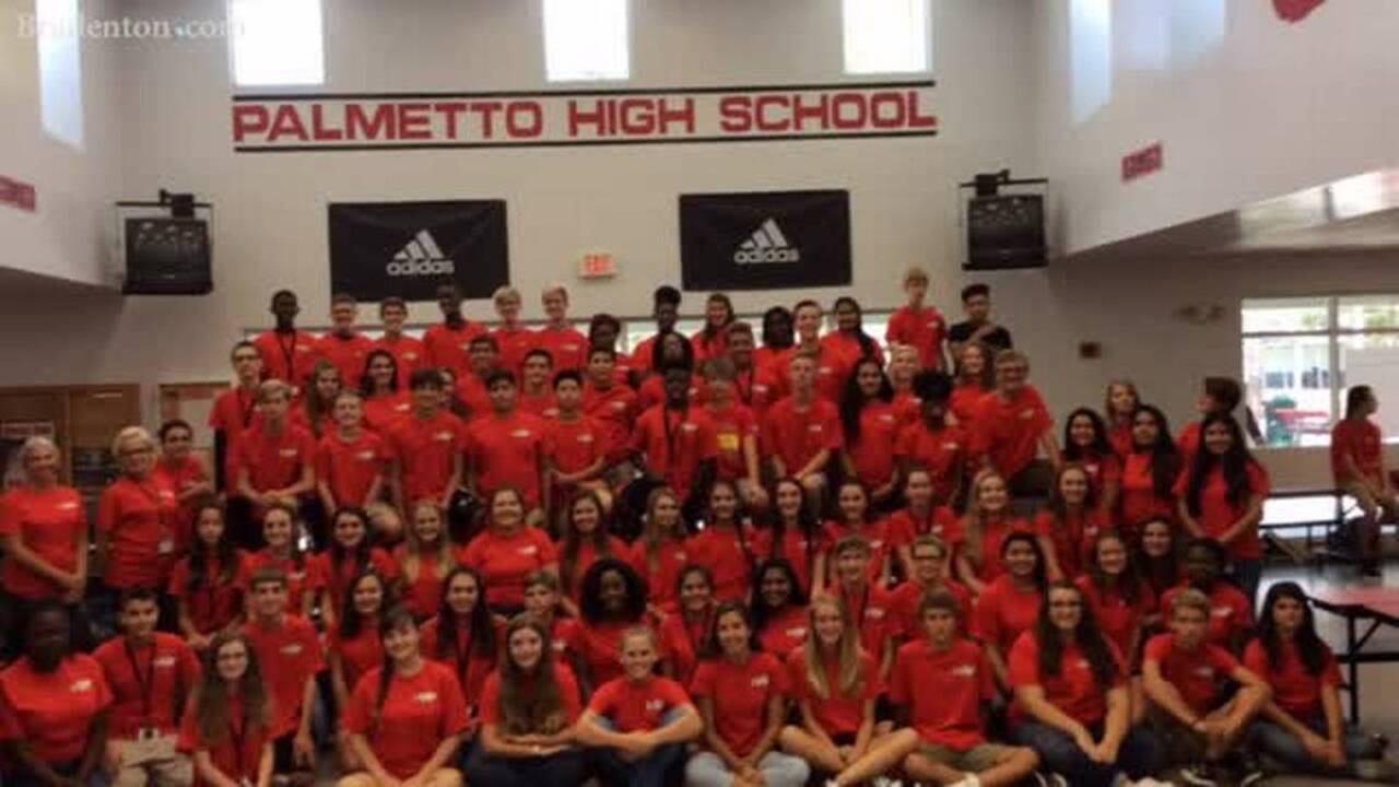 A ‘leap’ into the school year at Palmetto High School