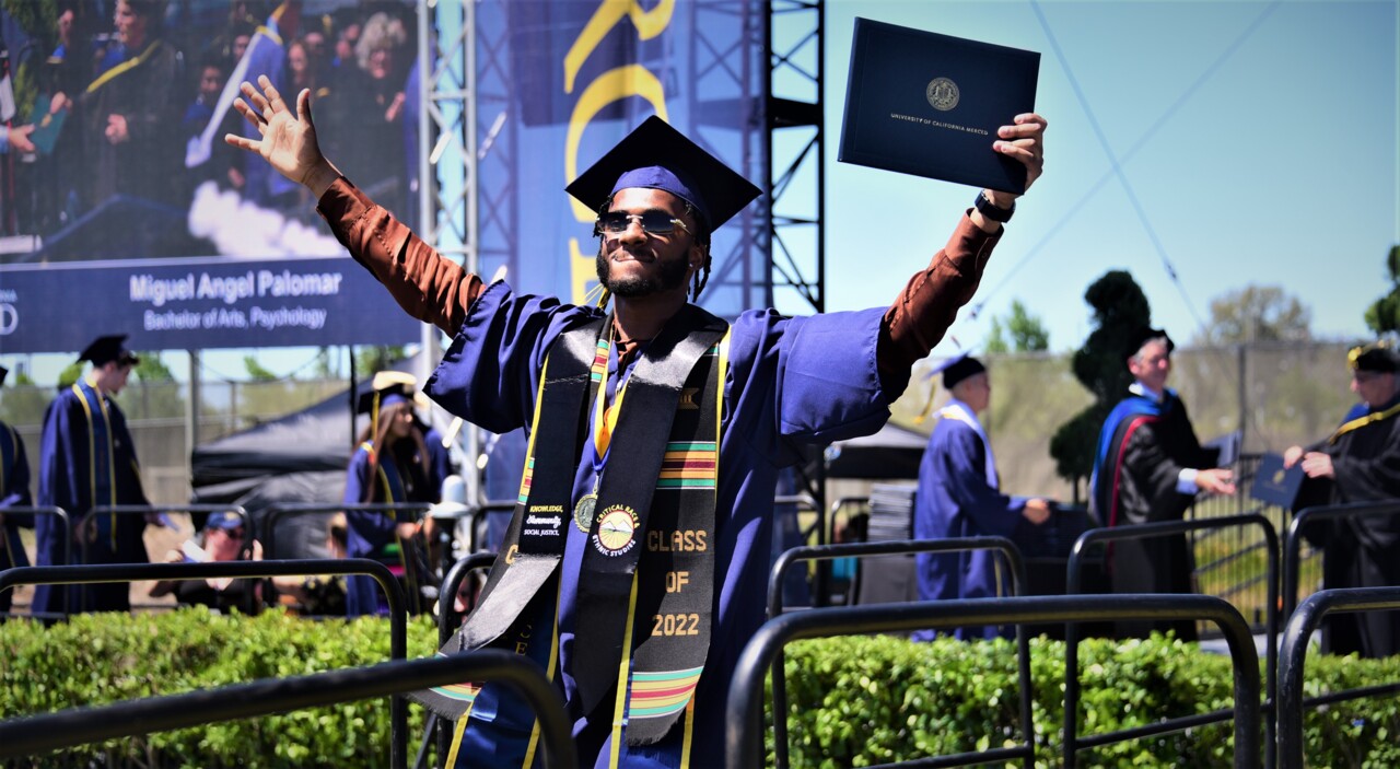 ‘Today we celebrate you.’ UC Merced spring graduation returns with joy, festive atmosphere