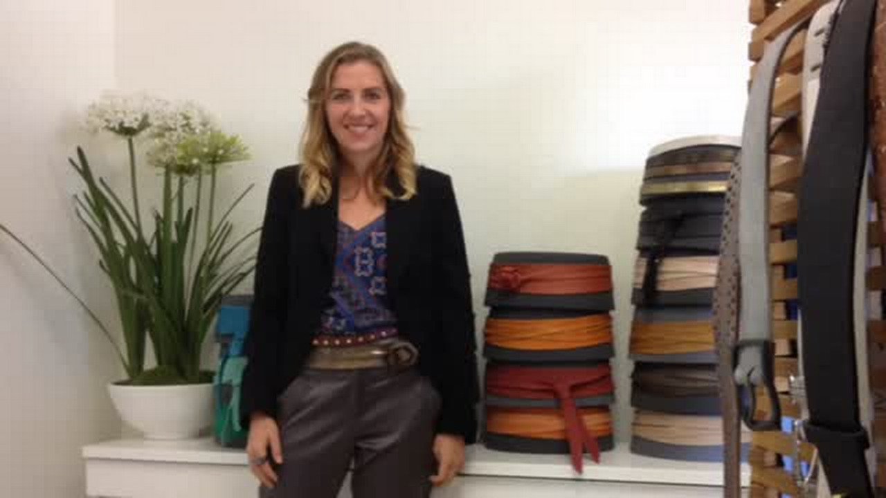 Video: Folsom accessory designer shows ways to tie a wrap belt