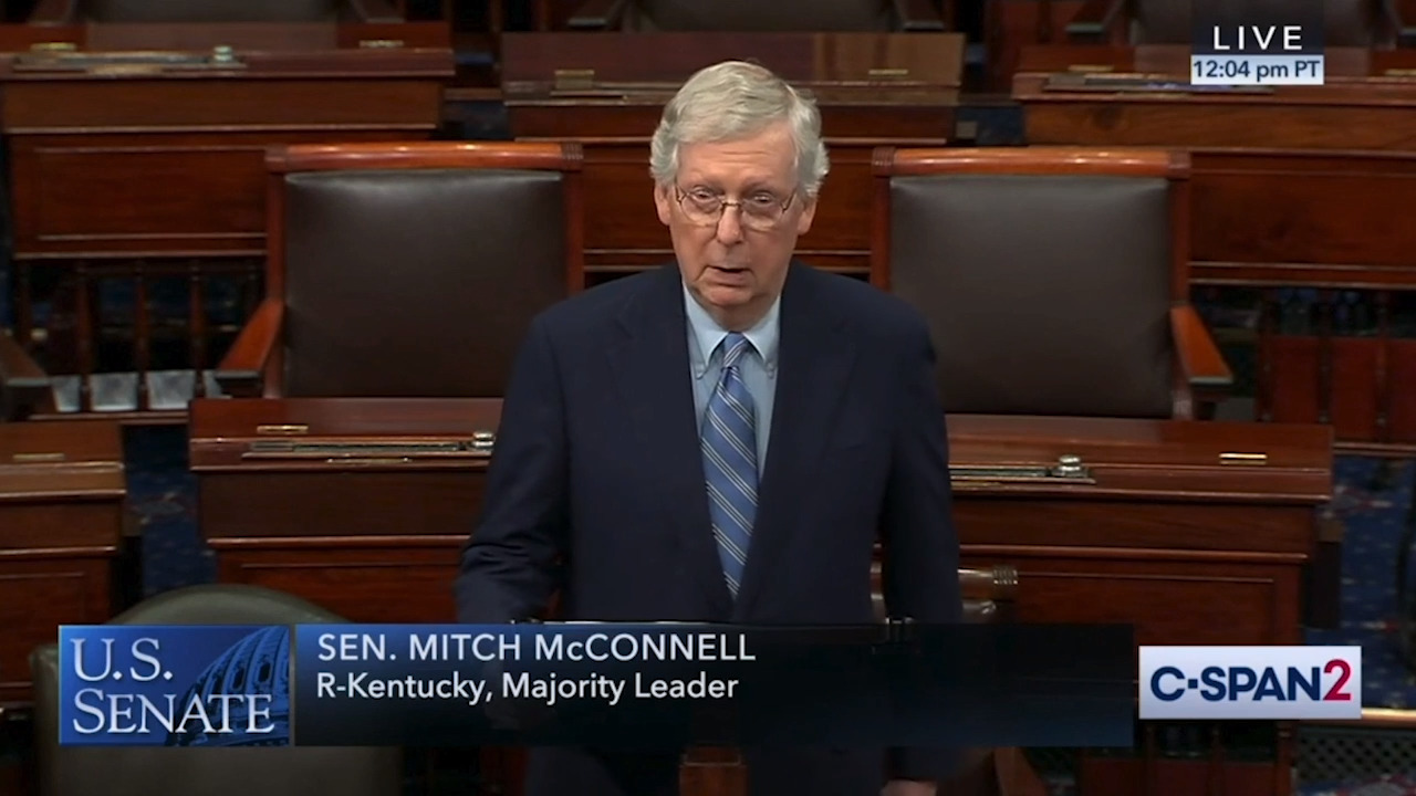Facing pressure, McConnell backs money for election security