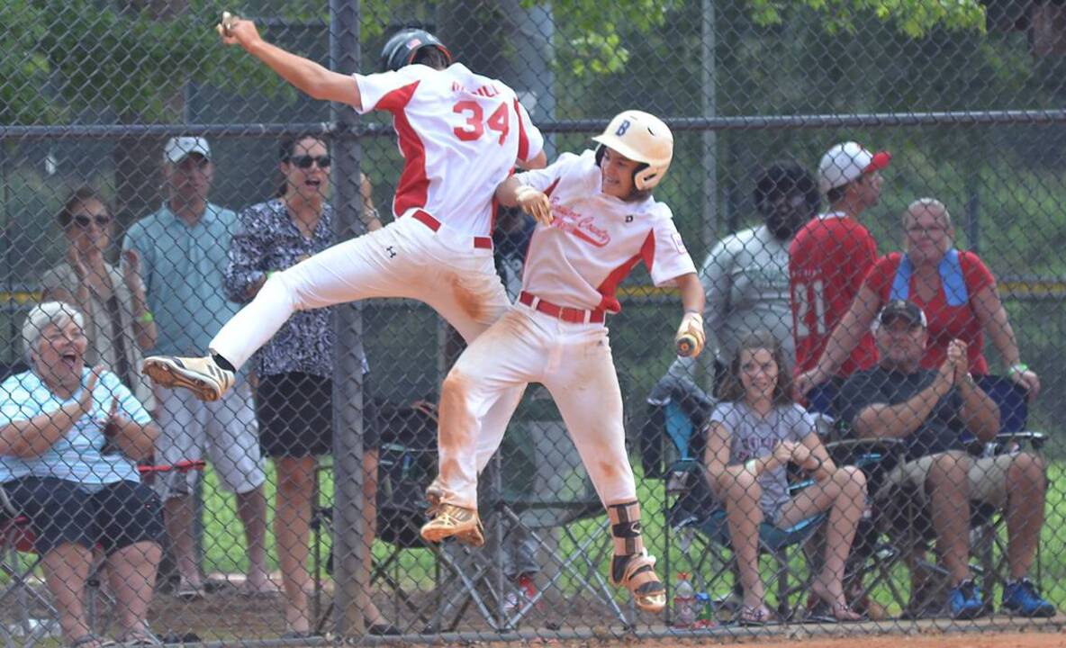 Beaufort County Dixie Boys celebrate their championship