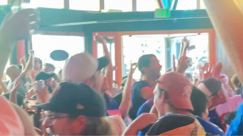 Watch USMNT fans erupt in celebration after Malik's Tillman's game-tying goal against Belgium