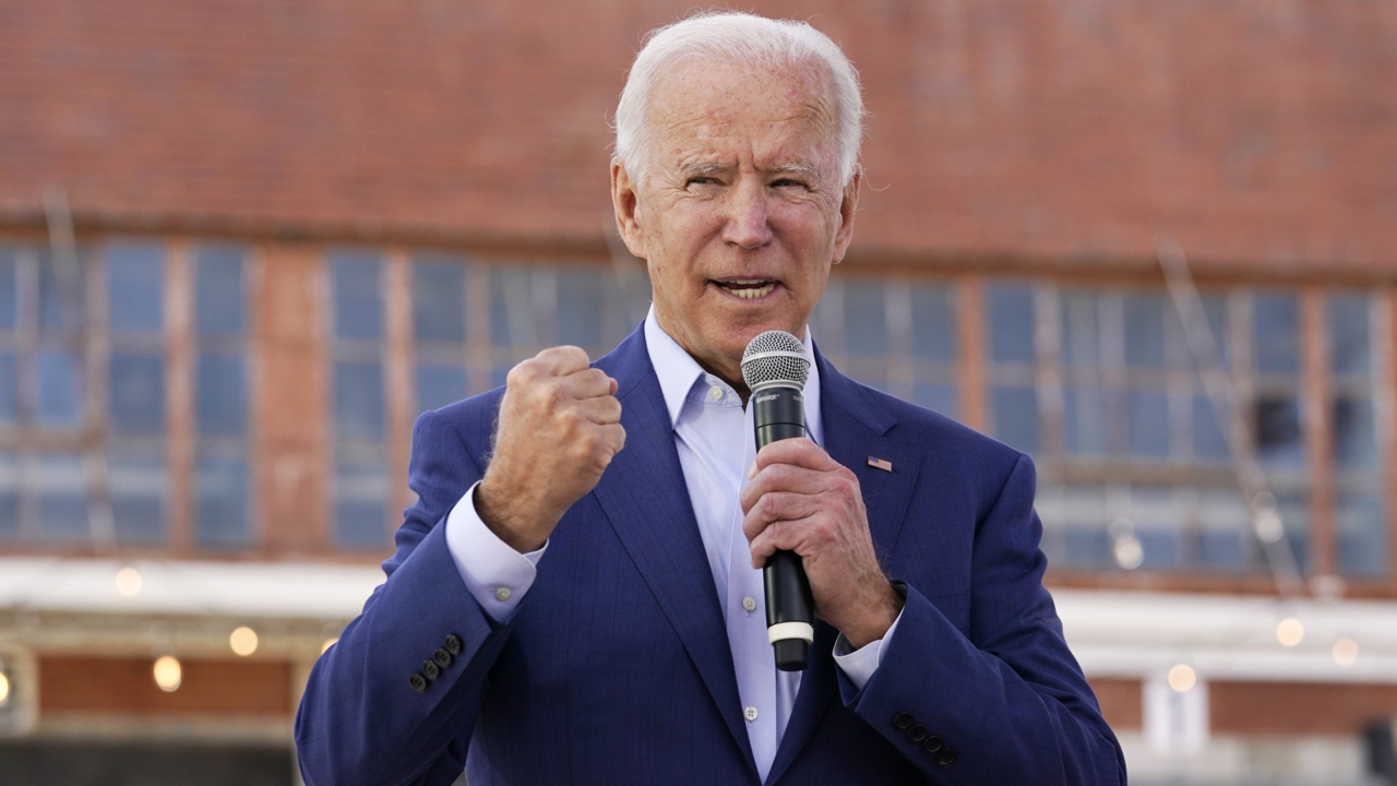 Biden campaigns in Charlotte
