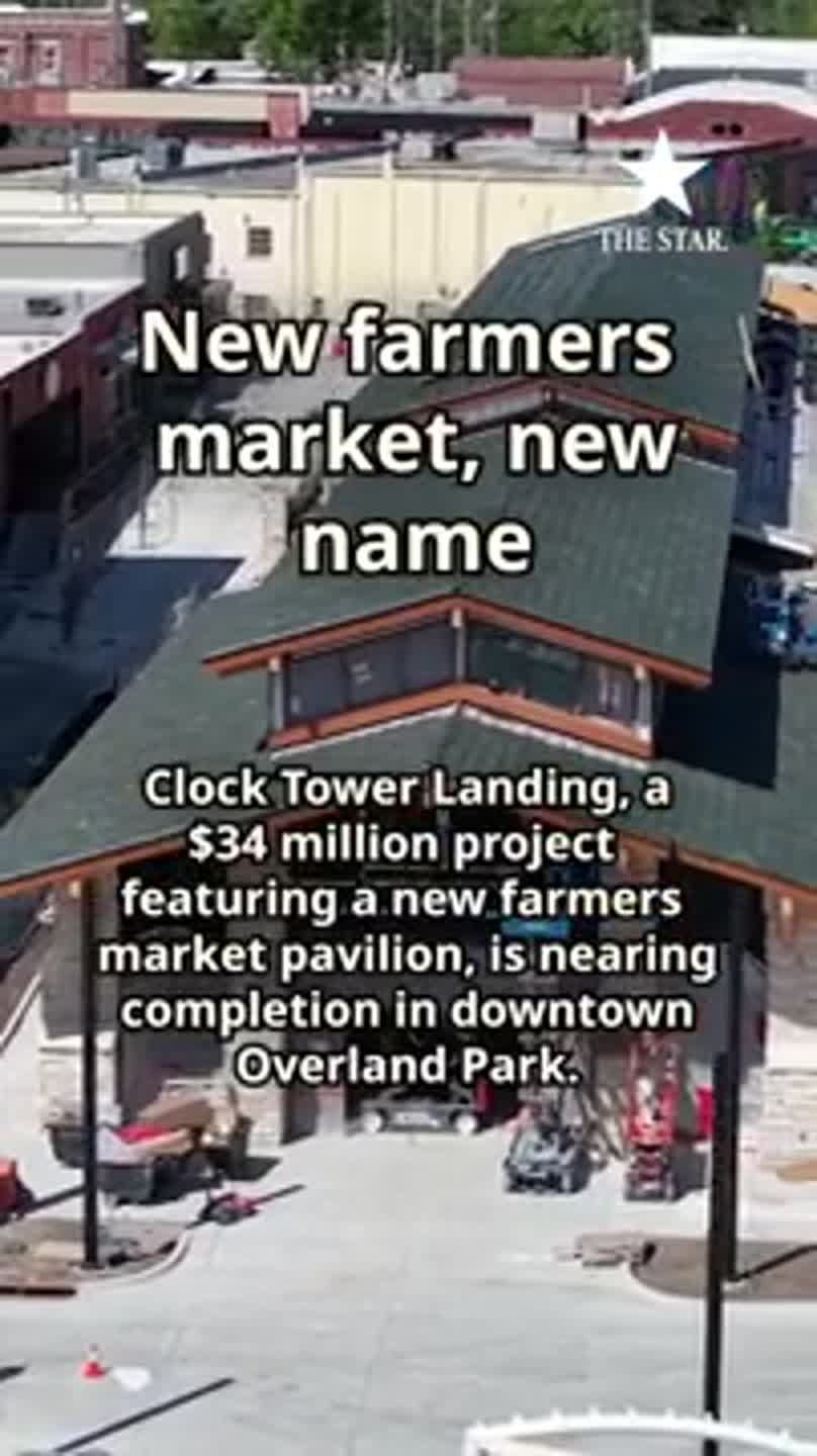 Sneak peek at Clock Tower Landing, Overland Park’s new farmers market pavilion and outdoor space