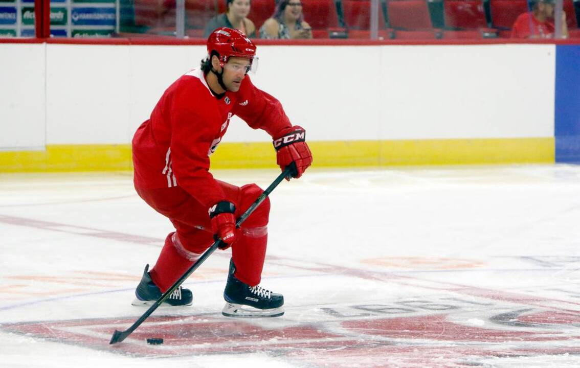 Five takeaways from the first on-ice workouts at Hurricanes camp