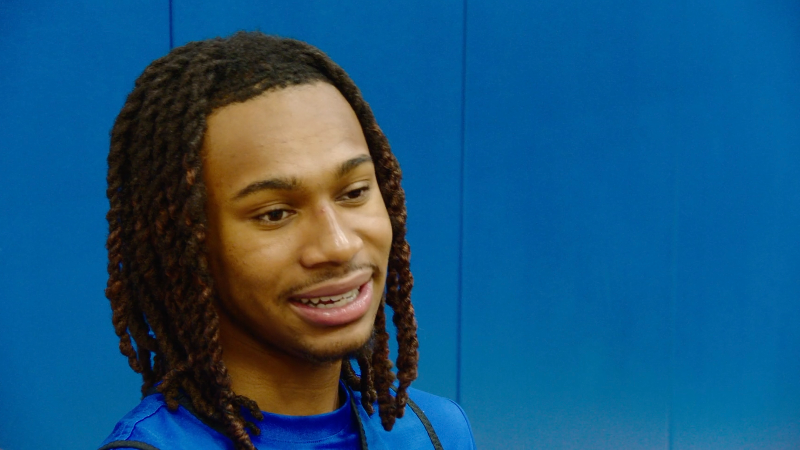 ‘I was very fanned out’: Kentucky’s Alex Wilkins on meeting Rajon Rondo