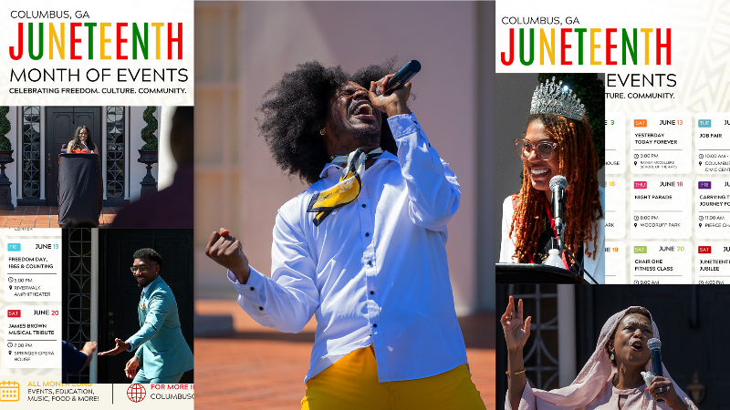 'I Feel Good.' Juneteenth Jubilee in Columbus, GA kicks off in style