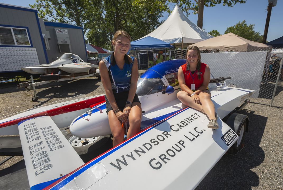 These sisters grew up with a passion for boat racing. This year they got in on the action