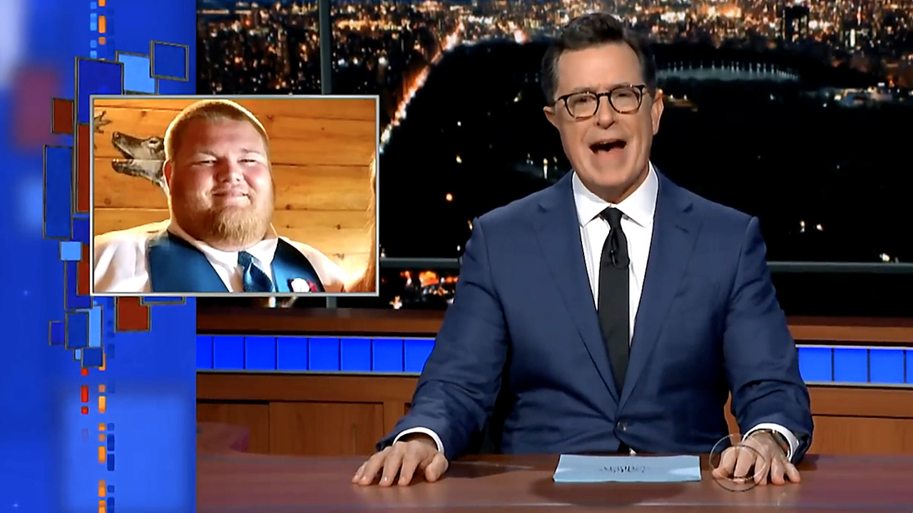 Lakewood man adds ‘Almonds don’t lactate’ to wedding vows and ends up on Stephen Colbert’s ‘Late Show’