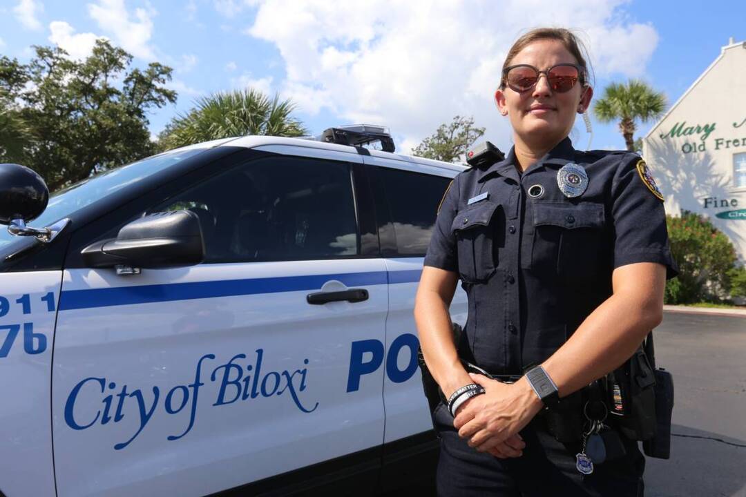 Live the life you want to live. Female cop says hard work and persistence pay off.