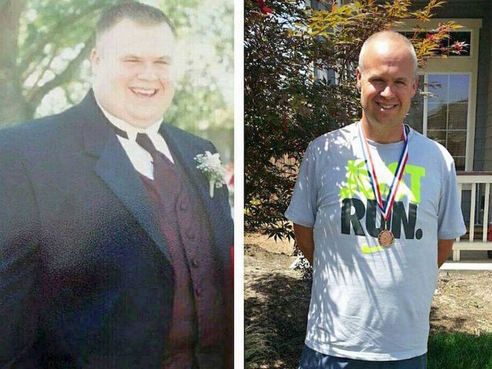 Running helps Modesto man lose more than 130 pounds