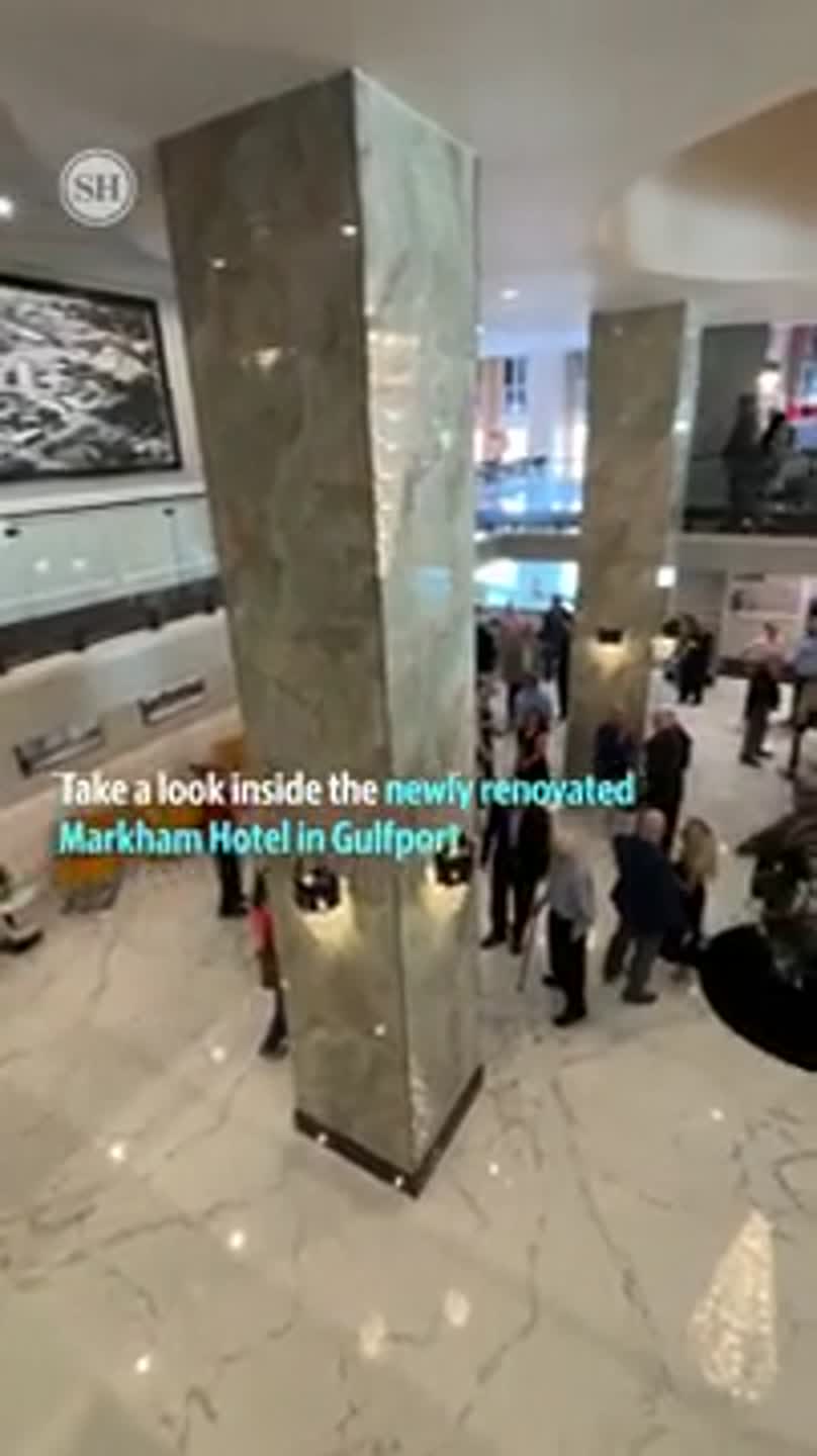 Take a look inside of the renovated Markham Hotel