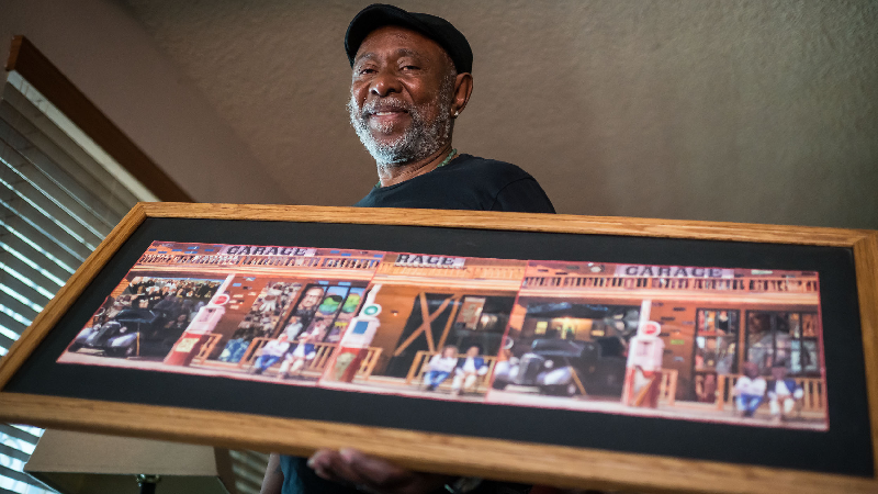 'Beauty and peace in art.' Former San Quentin inmate and artist now creates in Sacramento
