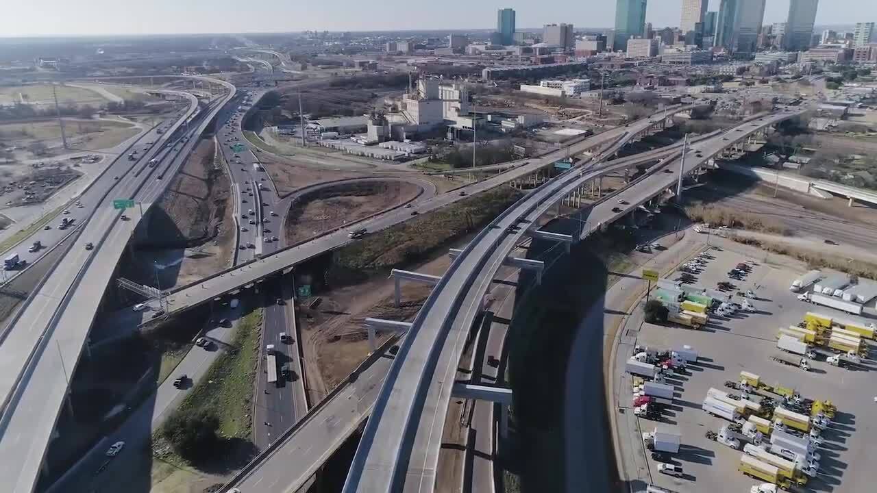 New toll ramps open to downtown Fort Worth