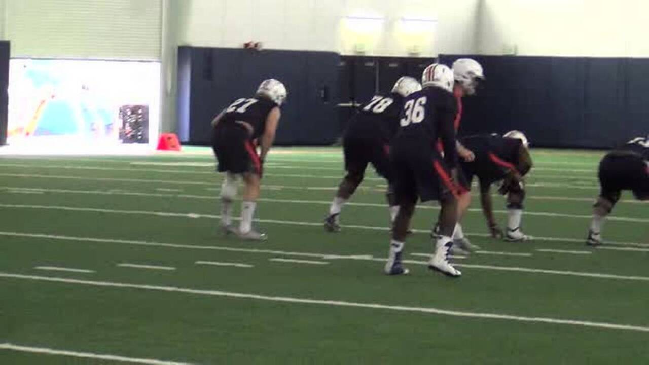 Get a glimpse at Auburn's first and second team offense