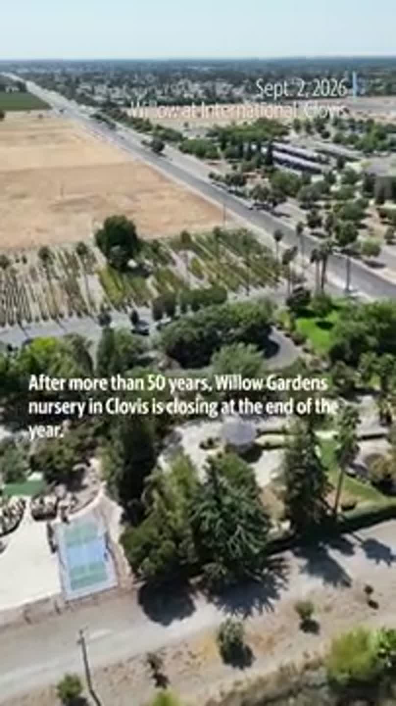 Clovis nursery will close after more than 50 years in business