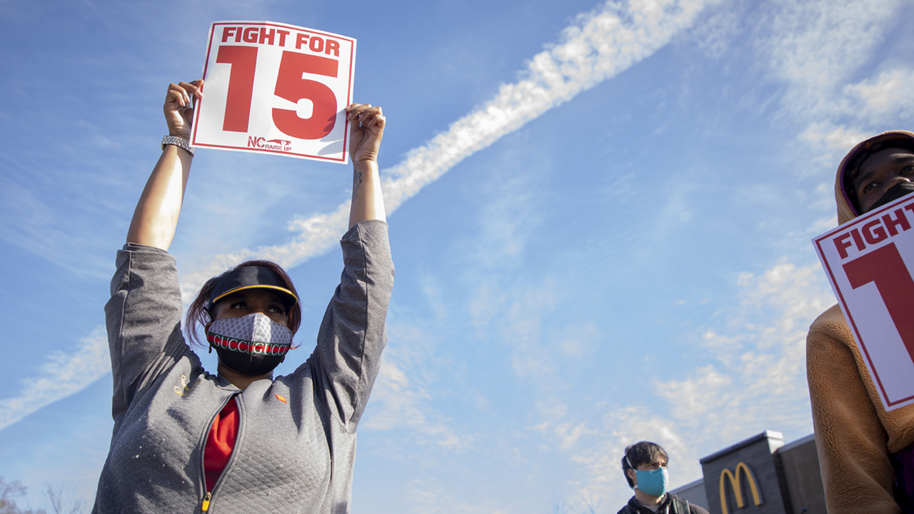 Durham McDonald’s workers strike after COVID-19 case. ‘We can’t survive on $7.25.’