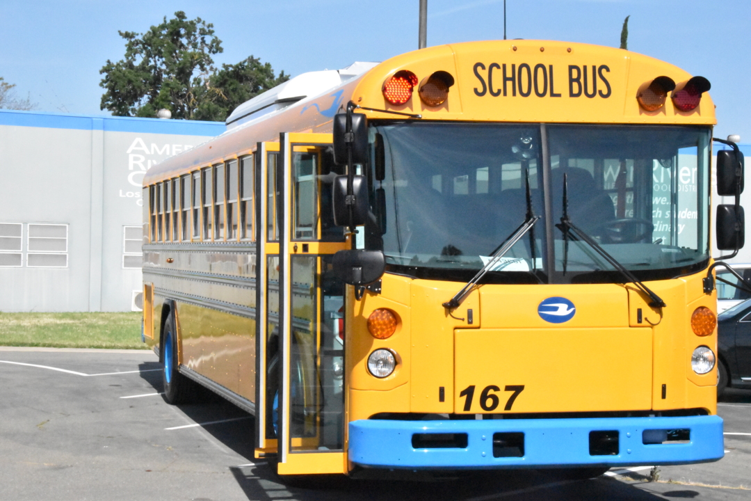 Students get a healthier, quieter ride as Twin Rivers rolls out electric, natural gas buses