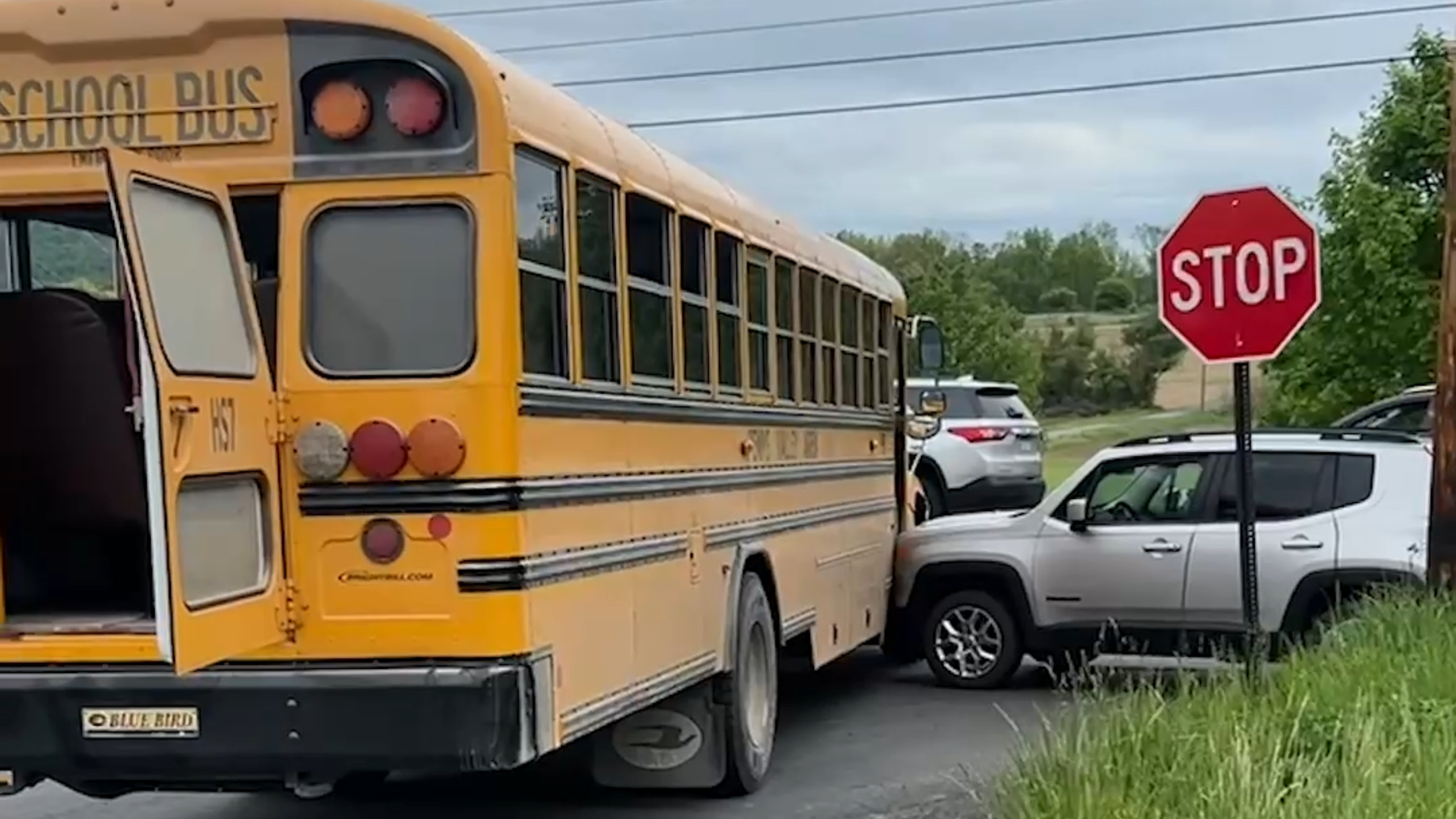 Crews respond to school bus crash in Penns Valley