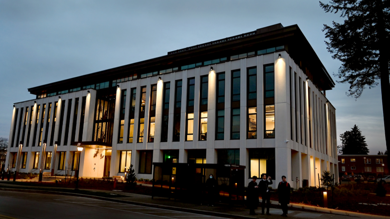 Look inside the modern new structure on the Capitol Campus: Irving R. Newhouse Building