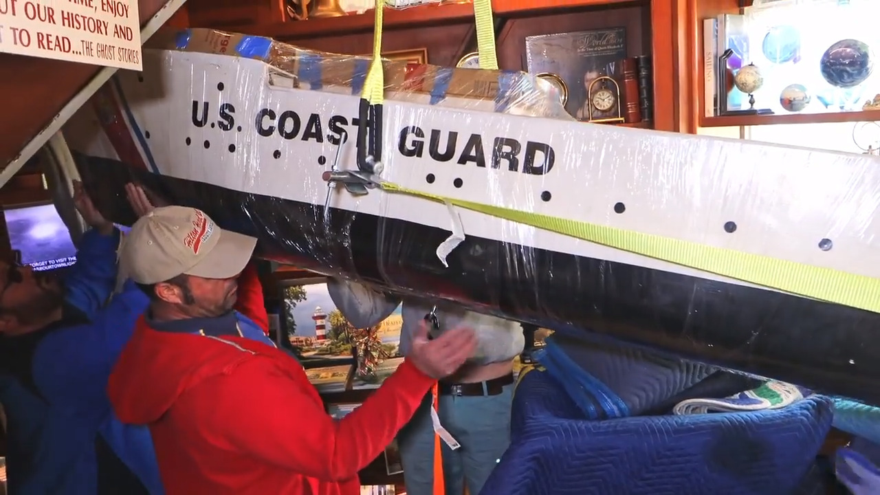 A 16-foot boat is inside Hilton Head’s lighthouse. Here’s how it got there in 1 piece