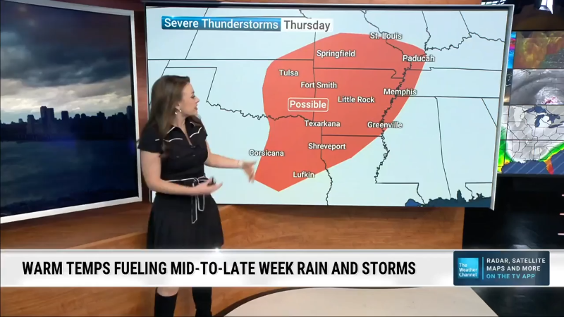 Active Weather Pattern To Bring Severe Storms To Deep South