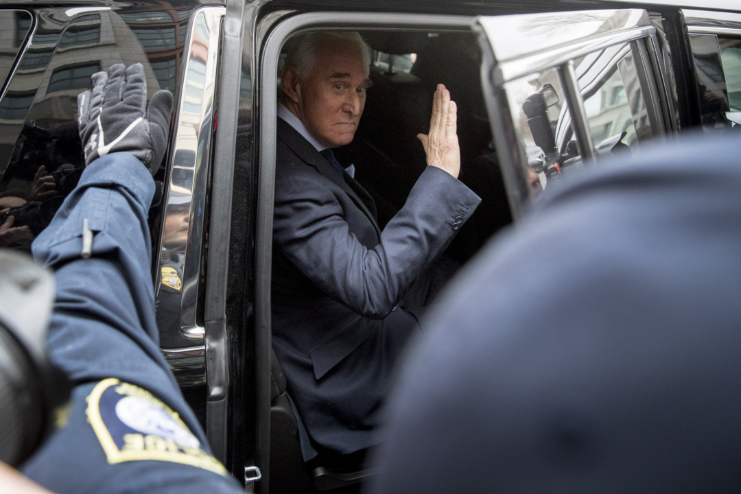 Roger Stone pleads not guilty in Russia probe case