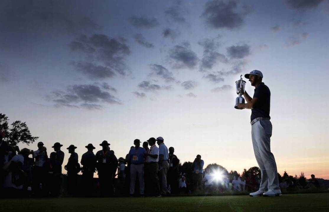 Dustin Johnson wins the 2016 U.S. Open at Oakmont